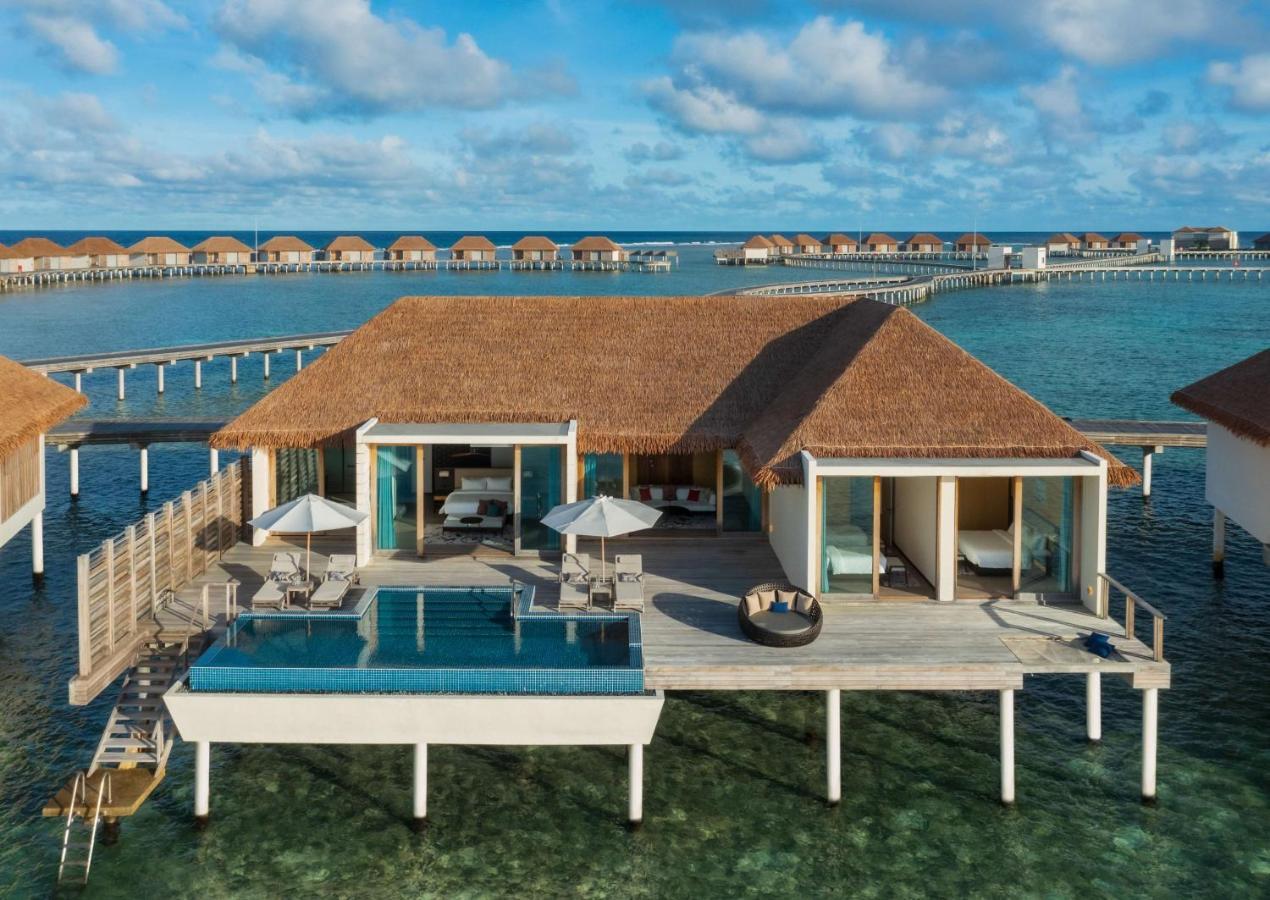 Three Bedroom Sunset Water Villa private pool & access to VIP seaplane lounge on arrival $50 Spa credit & kids &