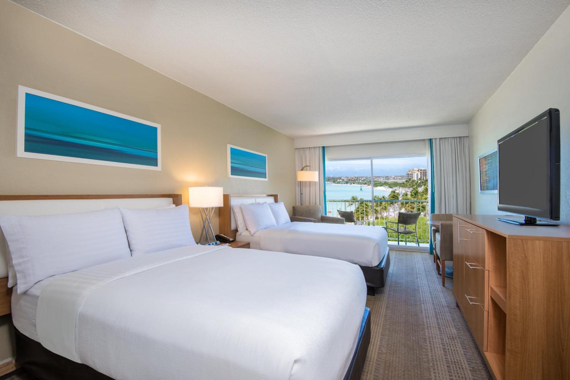 Double Room Two Double Beds Ocean View