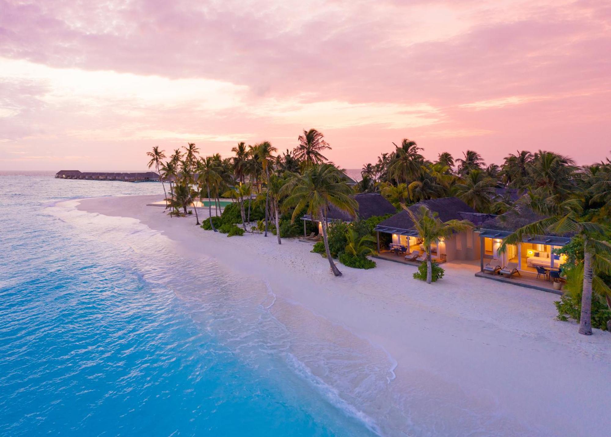 Two-Bedroom Family Beach Villa Pool