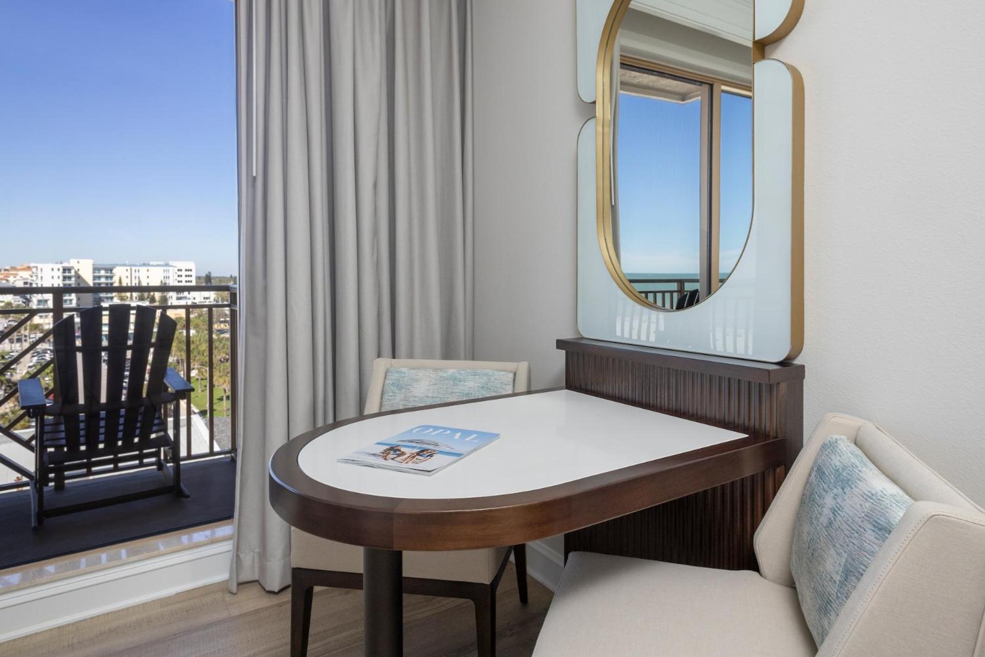 Queen Room - Partial Coastal View