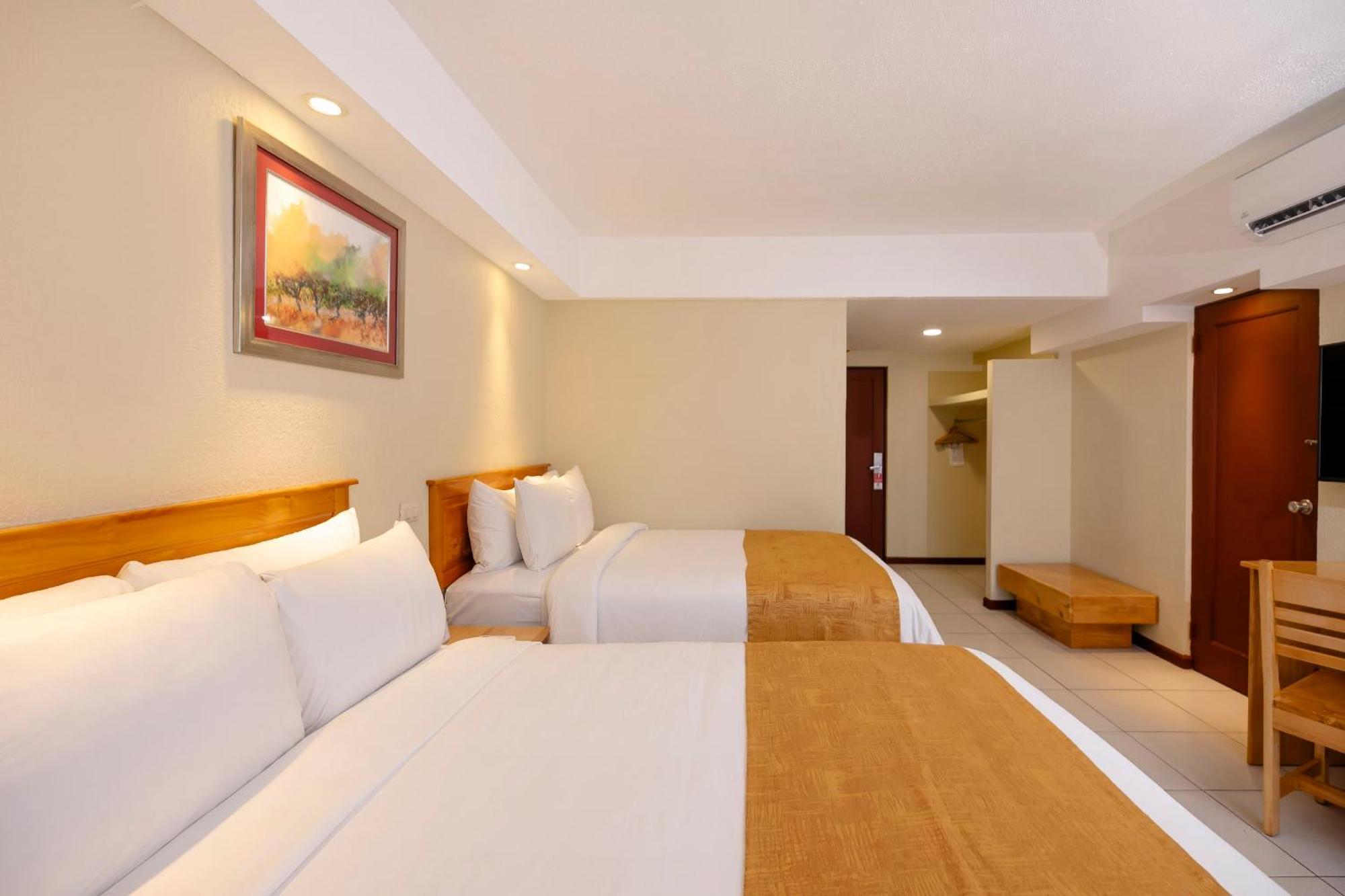Double Room Two Double Beds Balcony Pool View Non-Smoking