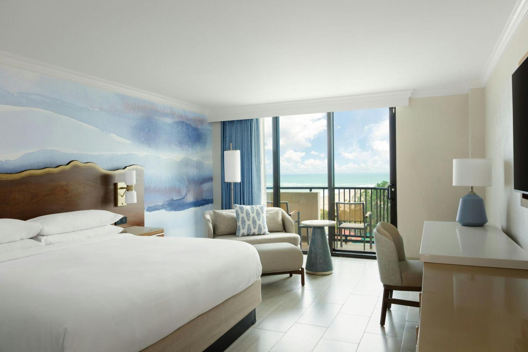 King Room Pool Partial Ocean View Balcony