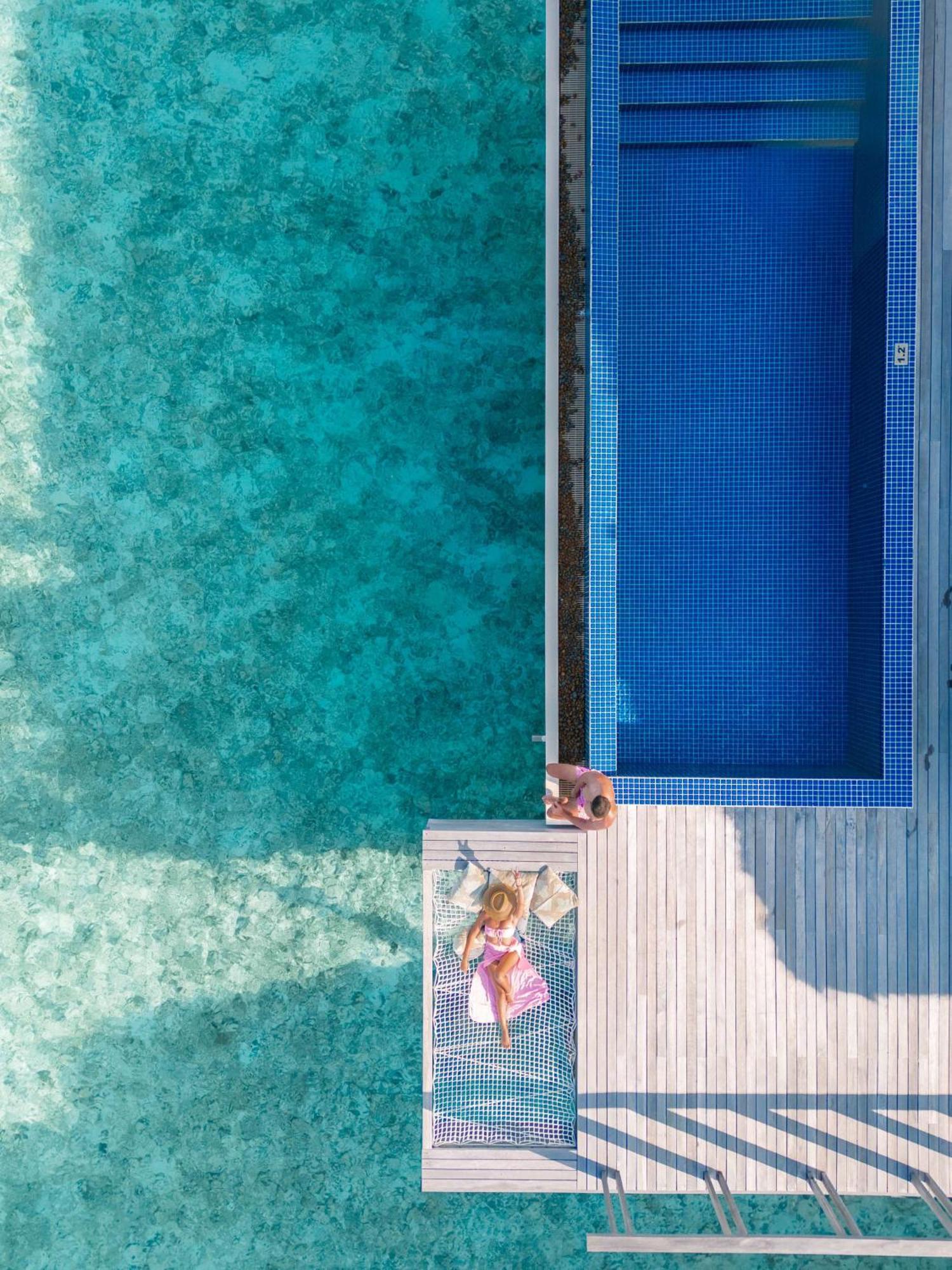 Sunset Water Villa private pool & access to VIP seaplane lounge on arrival $50 Spa credit