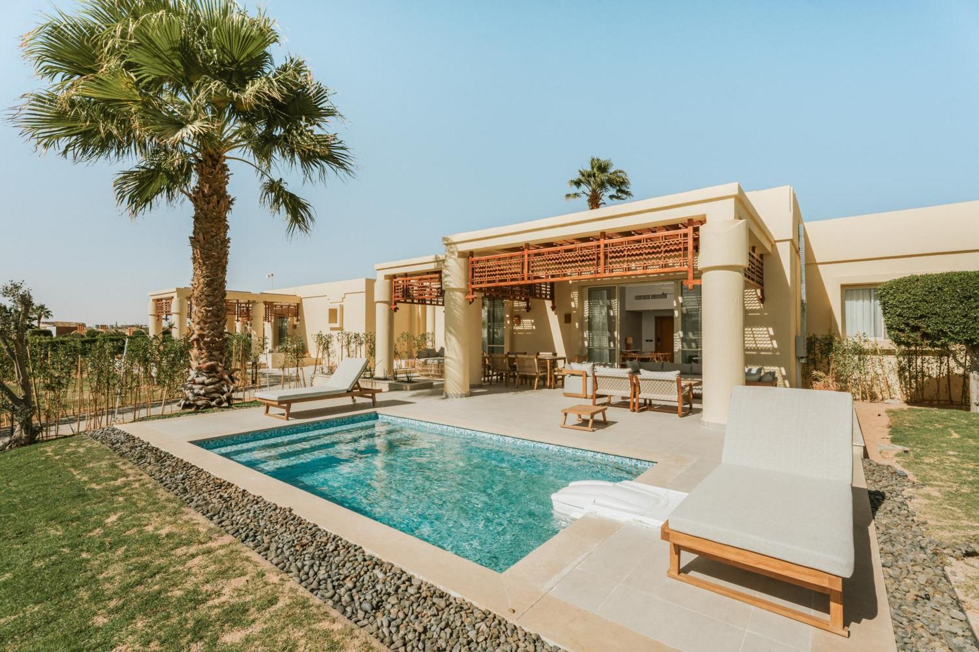 Senior Large One-Bedroom King Suite Private Pool