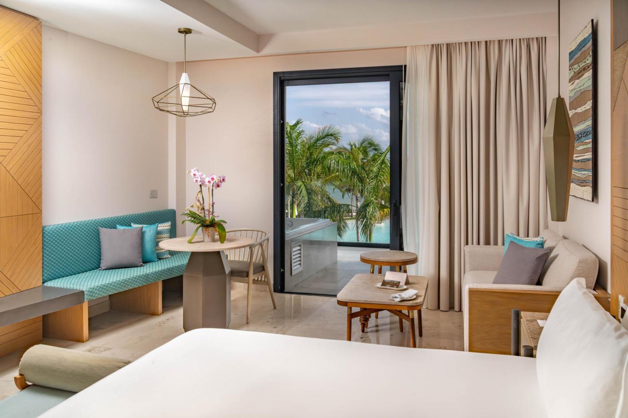 Serenity Club Partial Ocean View King Bed Junior Suite