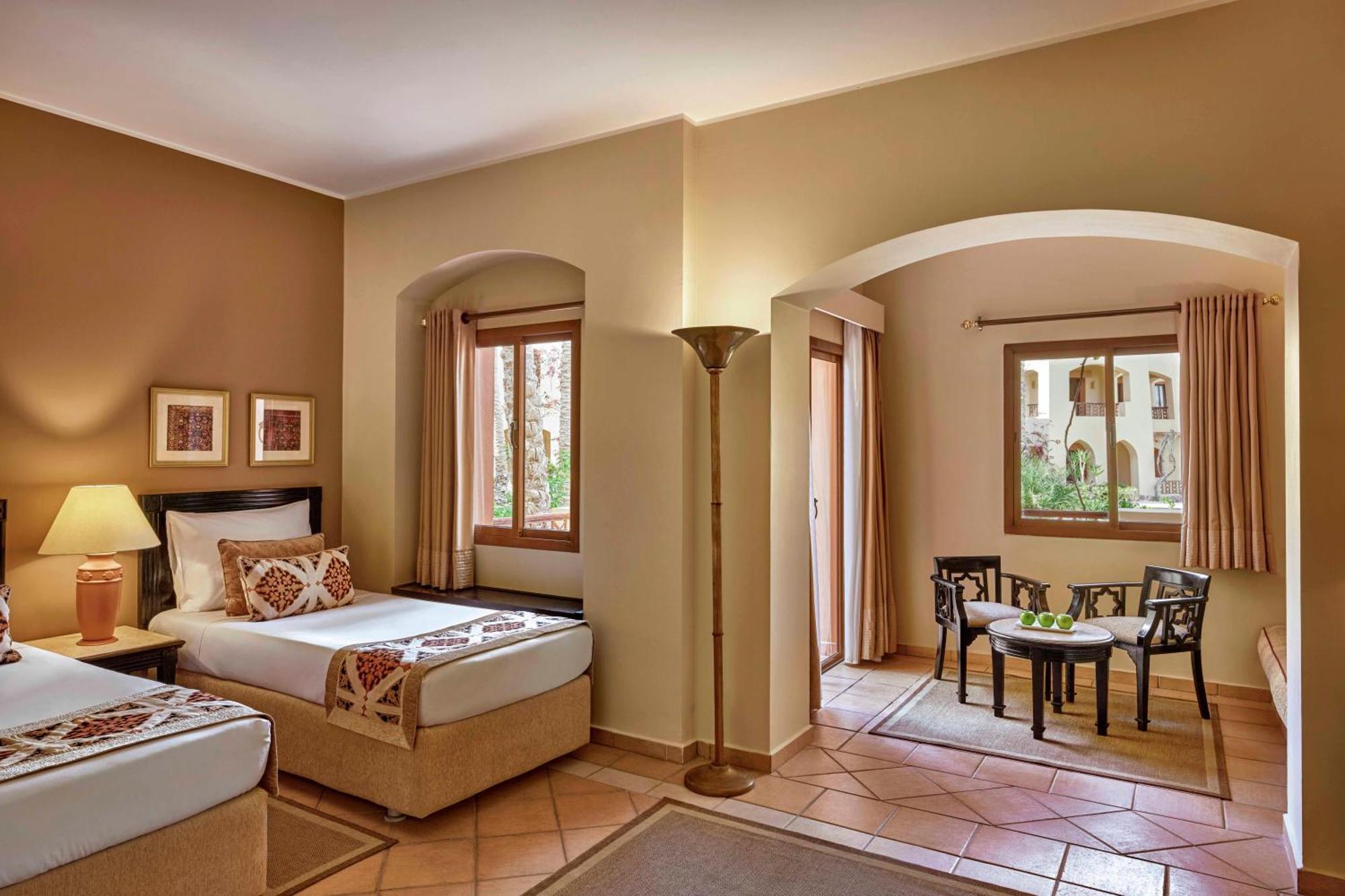 Deluxe, Queen-Bett oder 2 Einzelbetten, Gartenblick