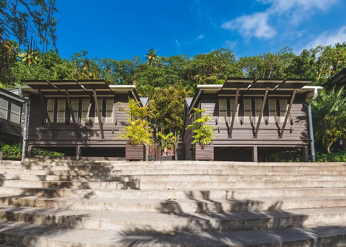 Rabot Hotel From Hotel Chocolat Soufriere